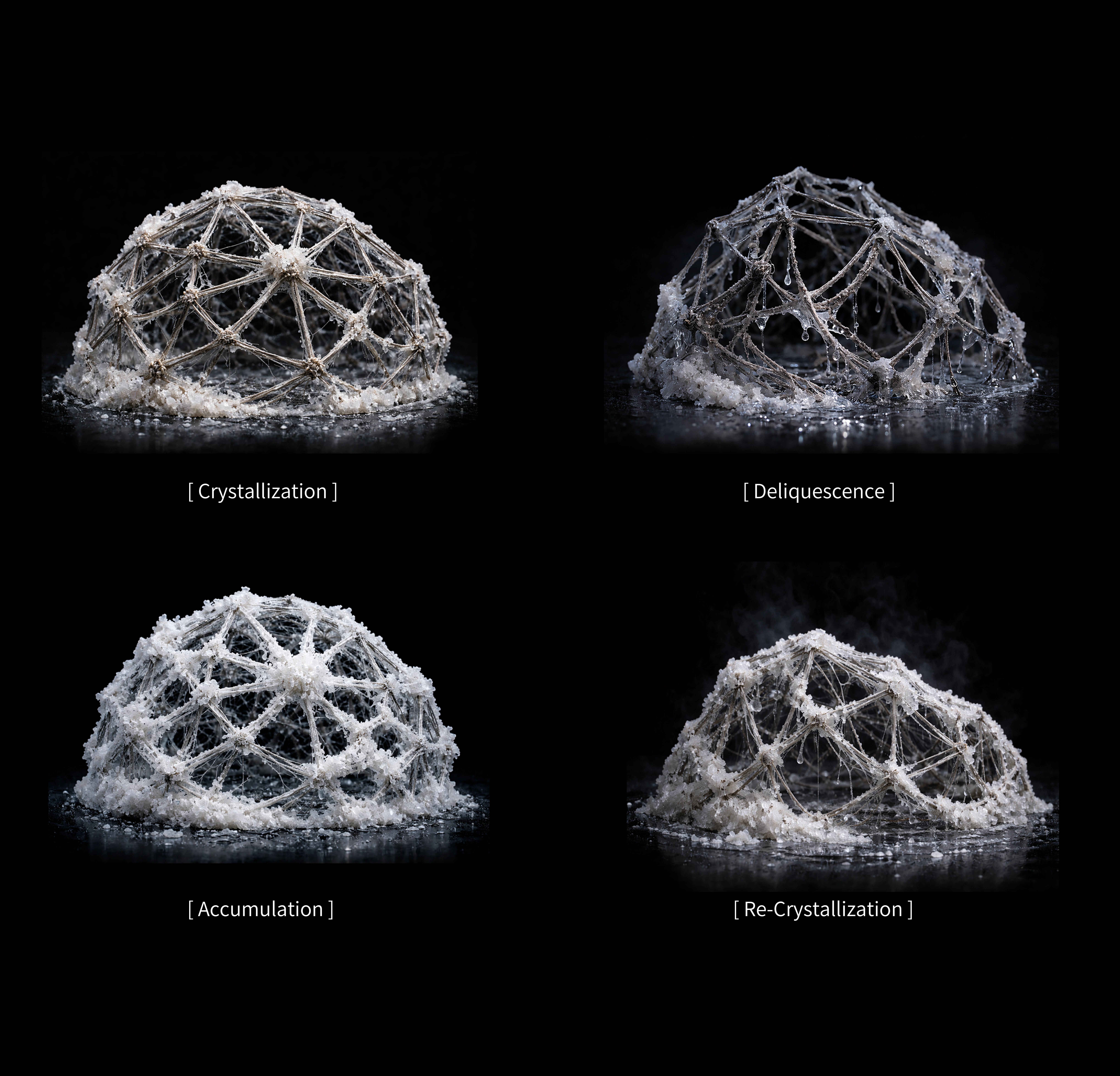 Four proposed material states